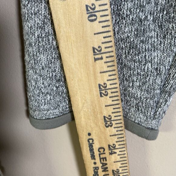 Patagonia Women's Better Sweater 1/4 Zip Fleece Pullover Large Heather Gray - Picture 8 of 12